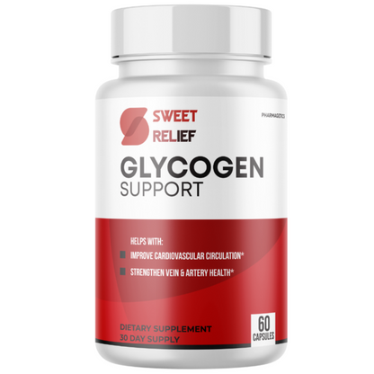 Sweet Relief Glycogen Support - Sweet Relief Blood Vessel Cleaner 60ct