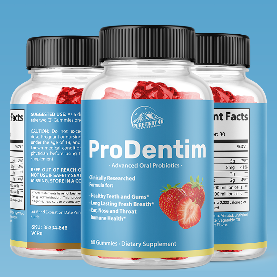 ProDentim Gummies 5 Bottles 300 Gummies