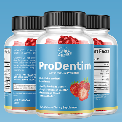 ProDentim Gummies 5 Bottles 300 Gummies