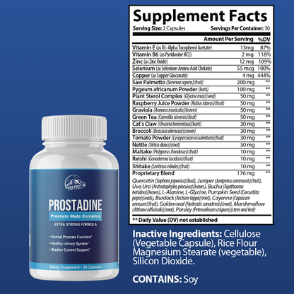 Prostadine 2 Bottles 120 Capsules