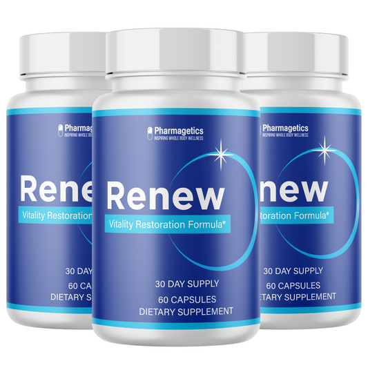 (3 Pack) Renew Weight Loss Pills for a Leaner Physique and Total Body Wellness