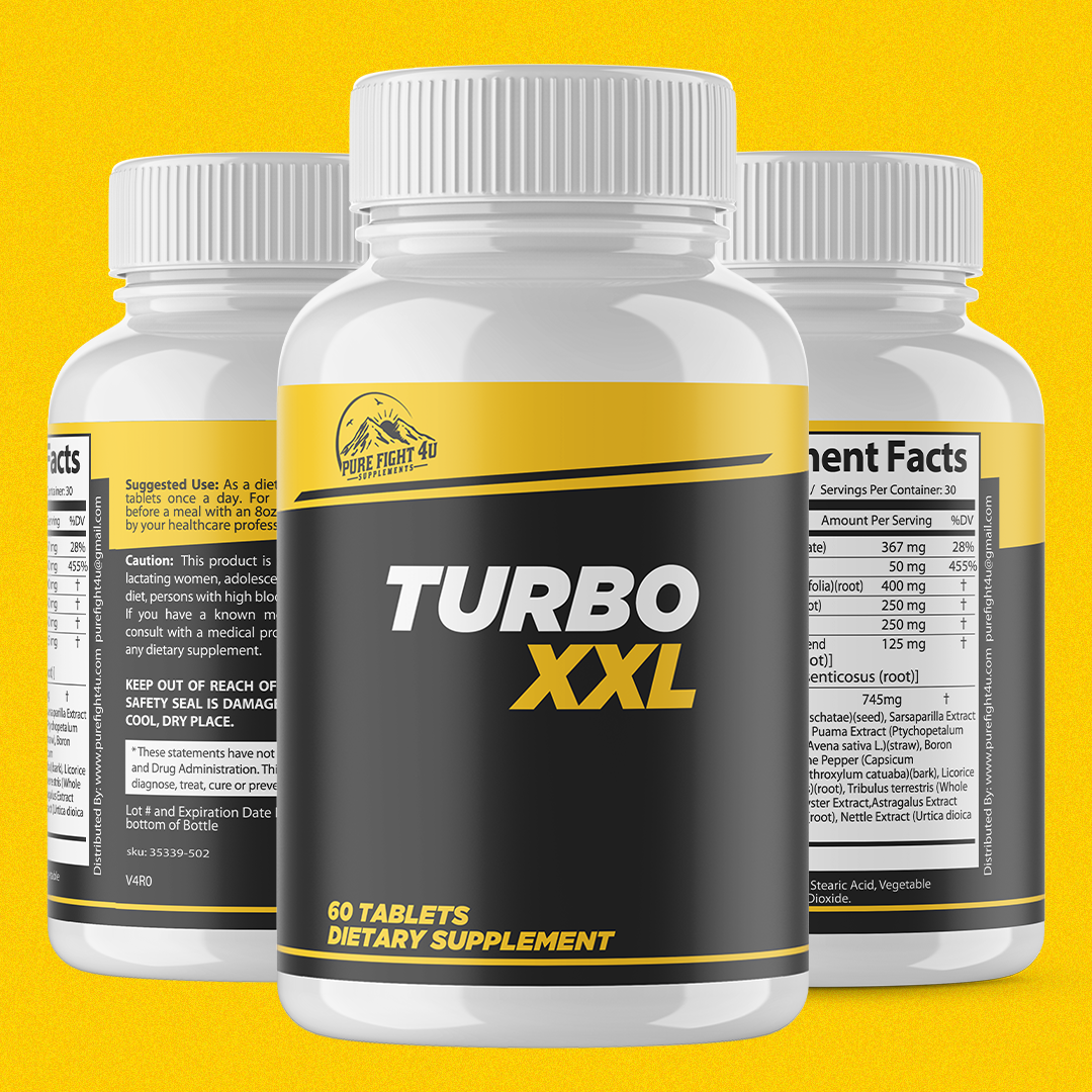 Turbo XXL 4 Bottles 240 Tablets