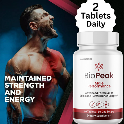 BioPeak Men Enhancement Capsules, BioPeak Pills Last longer BiggerD 3 Bottles