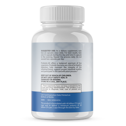 Probiogetics Complete 6 Strain Probiotic