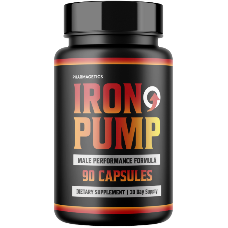 Iron Pump Male Performance Formula 30 Day Supply 90 Capsules