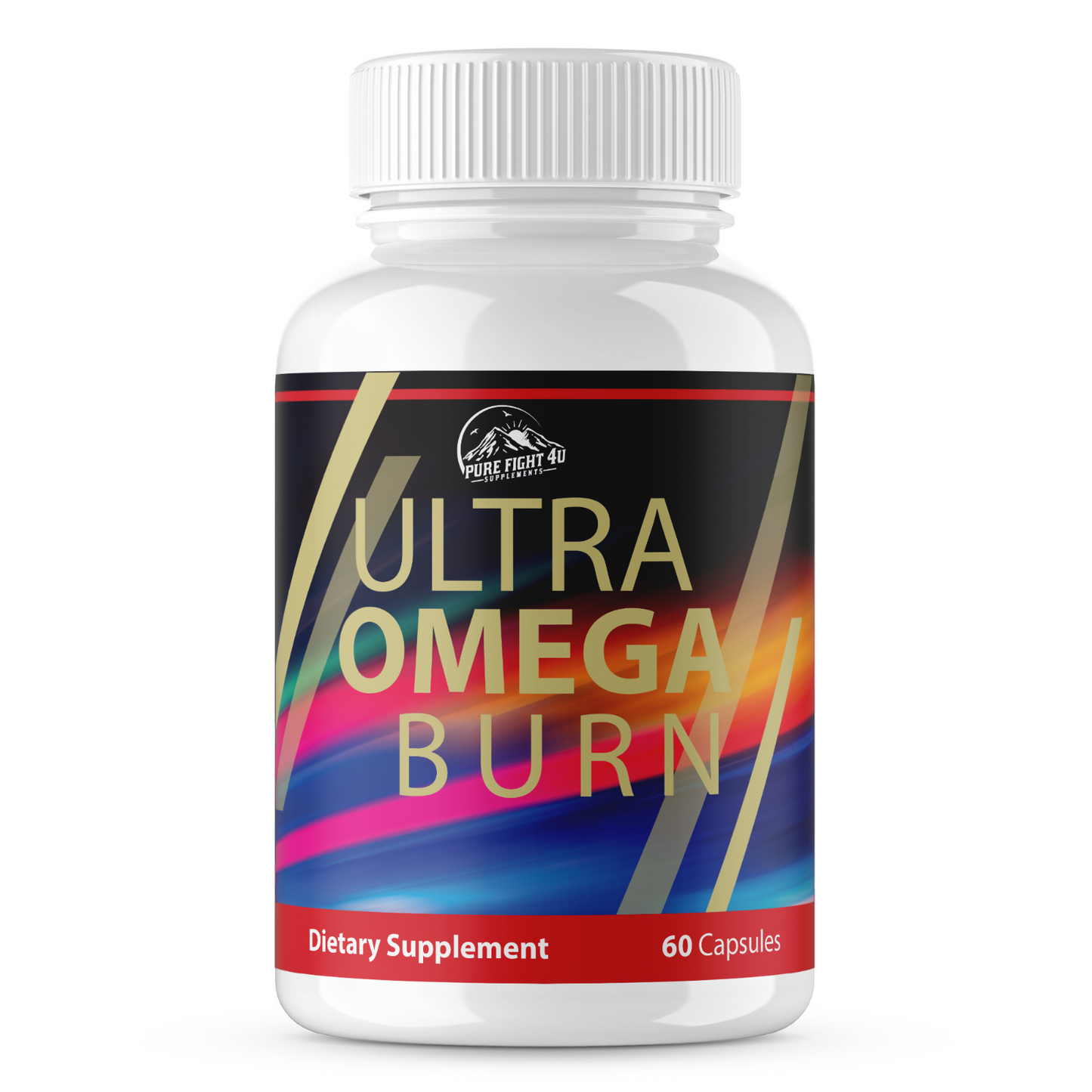 Ultra Omega Burn Dietary Supplement - 5 Bottles 300 Capsules