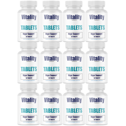 Vitality Tablets Dots For Men, Vitality Dots, Vitality Tablets Dots - 12 Bottles