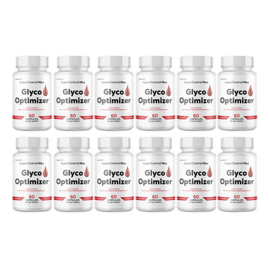 Glyco Optimizer Healthy Blood Circulation & Heart Health 12 Bottles 720 Capsules