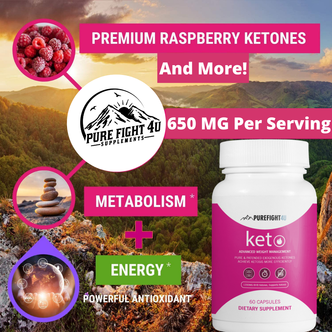 Keto Advanced Weight Management Formula - 5 Bottles 300 Capsules