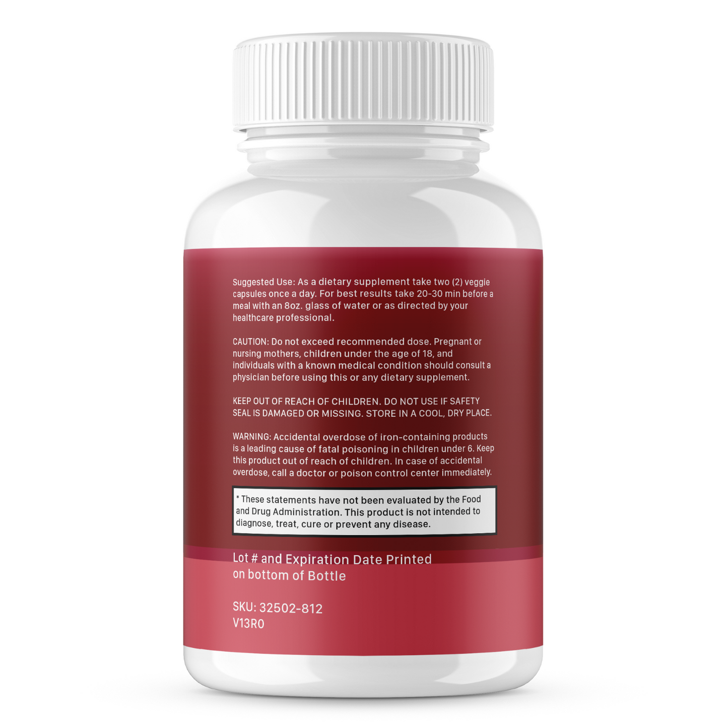 Focus Nootropic Dietary Supplement 60 Capsules