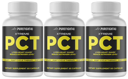 Xtreme PCT Ultimate Post Cycle Therapy Formula 3 Bottles 180 capsules