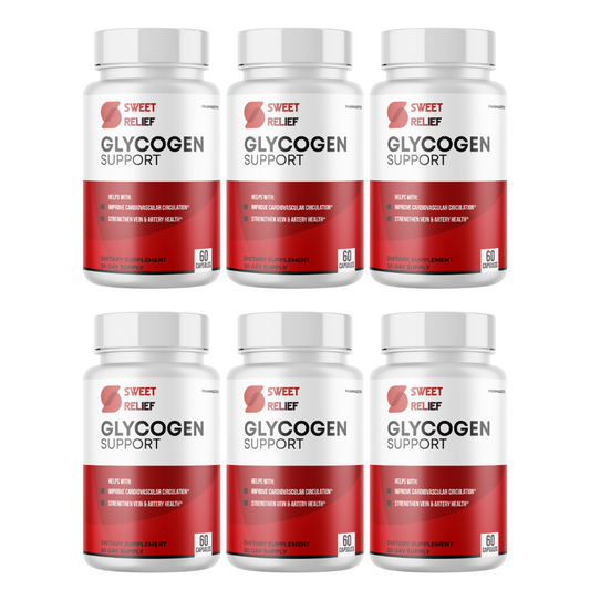 Sweet Relief Glycogen Support - 6 Pack