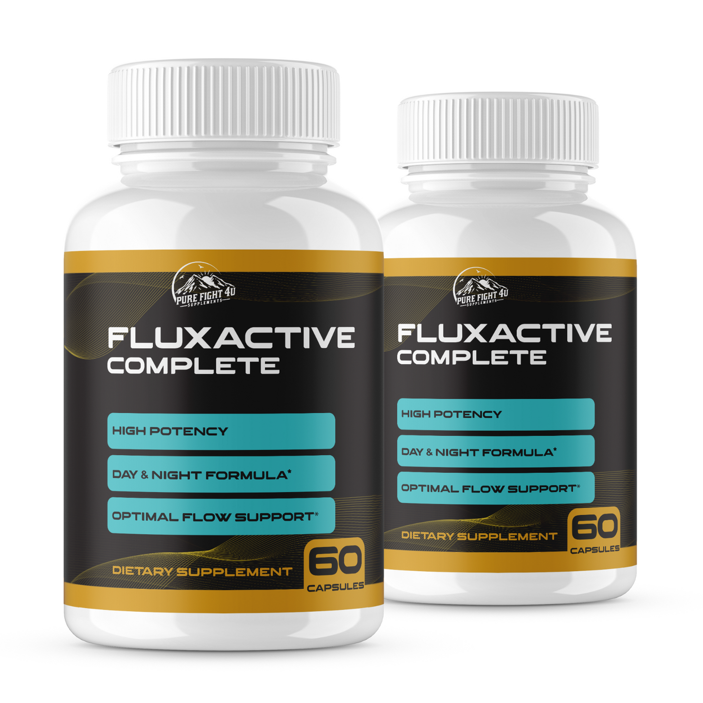 Fluxactive Complete Dietary Supplement 2 Bottles 120 Capsules