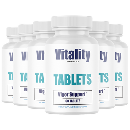 Vitality Tablets Dots For Men, Vitality Dots, Vitality Tablets Dots - 6 Bottles