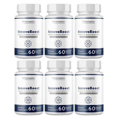 InnovaBoost Supports a Healthy Blood Flow - 6 Bottles 360 Capsules