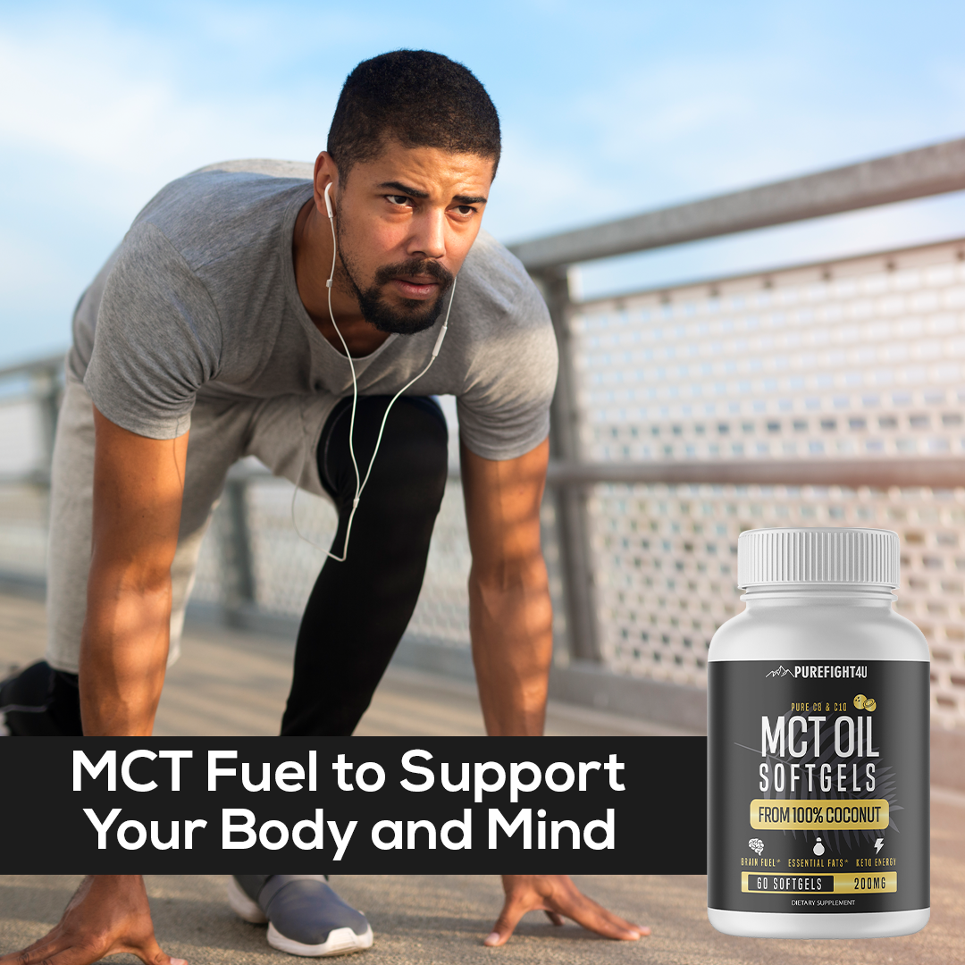 MCT Oil 200 MG 5 Bottles - 300 SoftGels