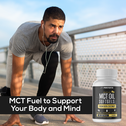 MCT Oil 200 MG 5 Bottles - 300 SoftGels