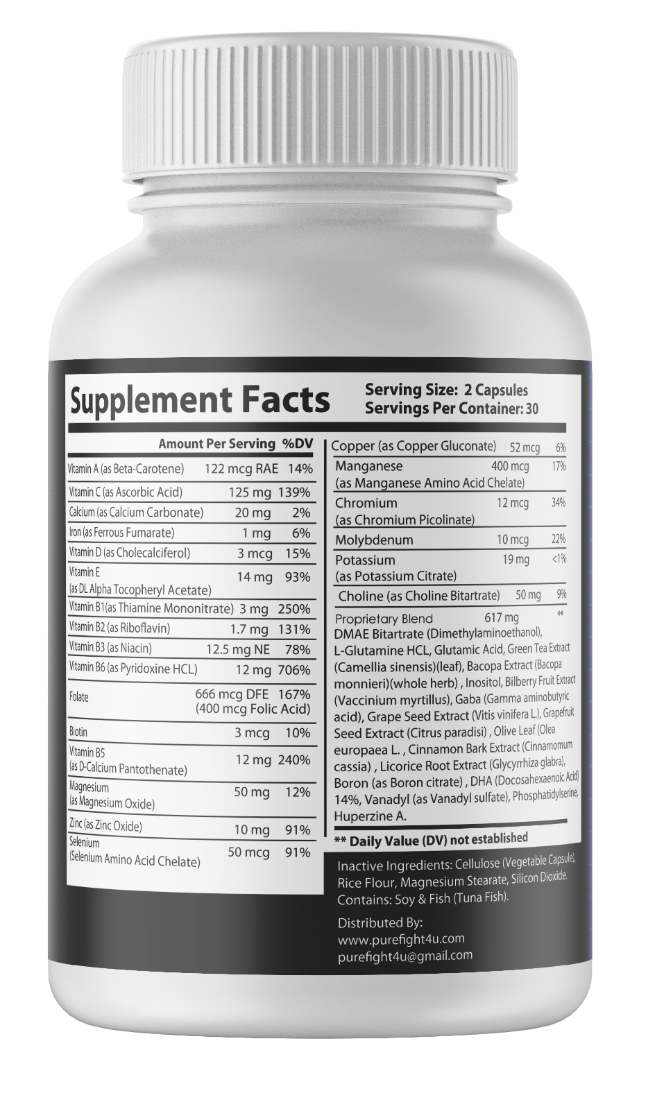 CogniMax Cognitive Support - 12 Bottles 720 Capsules