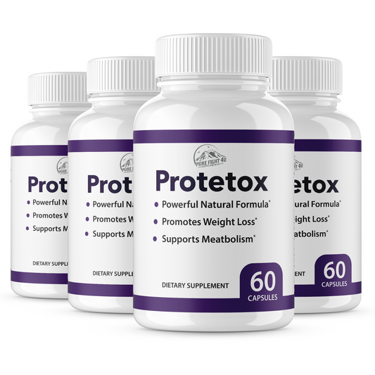 Protetox Weight Loss Formula - 4 Bottles 240 Capsules