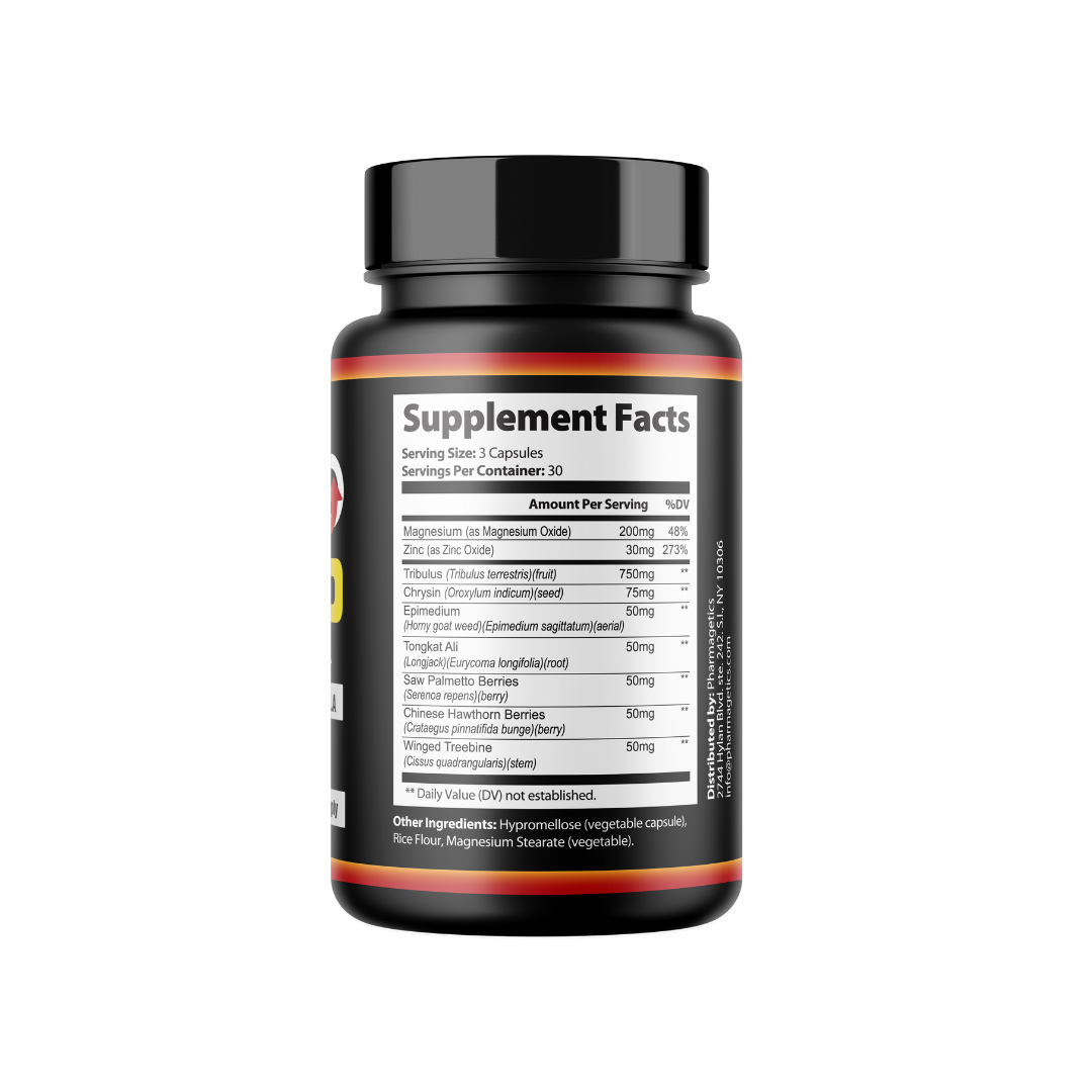 Iron Pump Male Performance Formula 30 Day Supply 90 Capsules