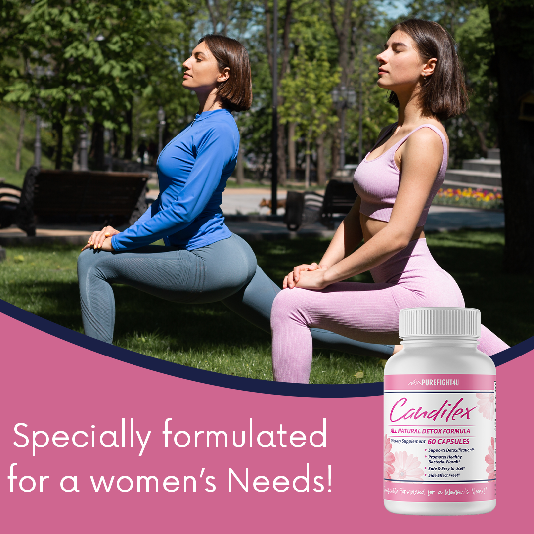 Candilex All Natural Detox Formula 2 Bottles 120 Capsules