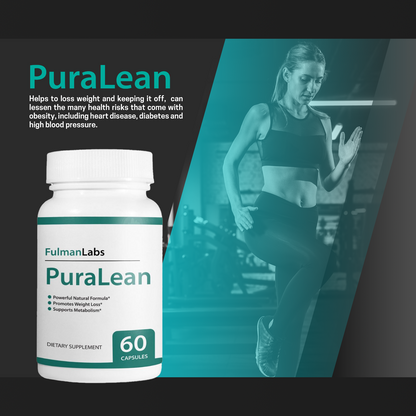 Official PuraLean Pills, Advanced Formula 10 Bottles 600 Capsules