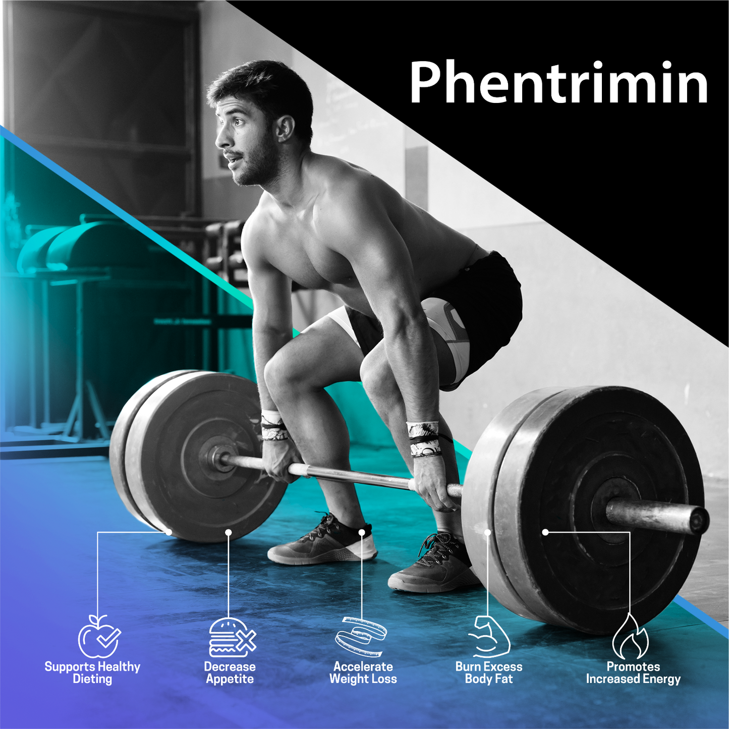 Official Phentrimin Extra Strength - 2 Bottles, 120 Capsules