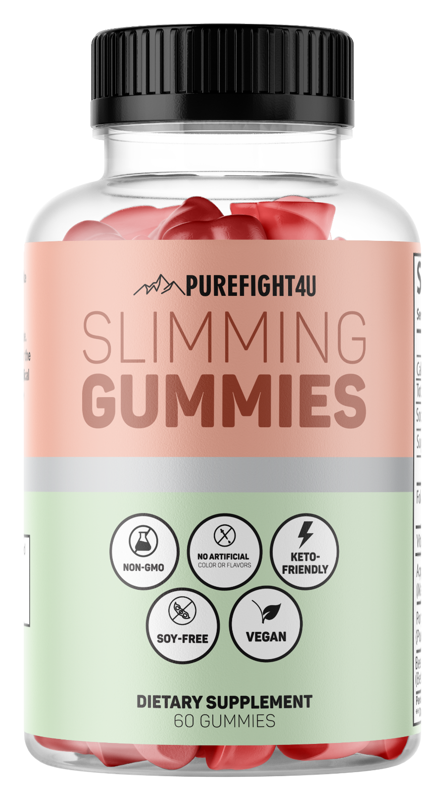 Slimming Gummies Dietary Supplement - 60 Gummies