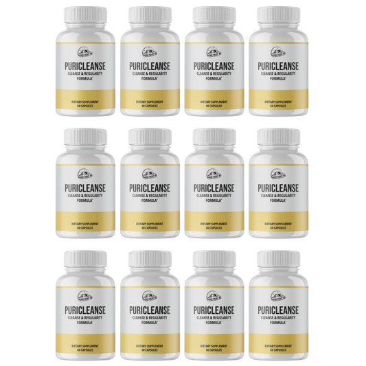 Puricleanse- Cleanse & Regularity Formula 12 Bottles 720 Capsules