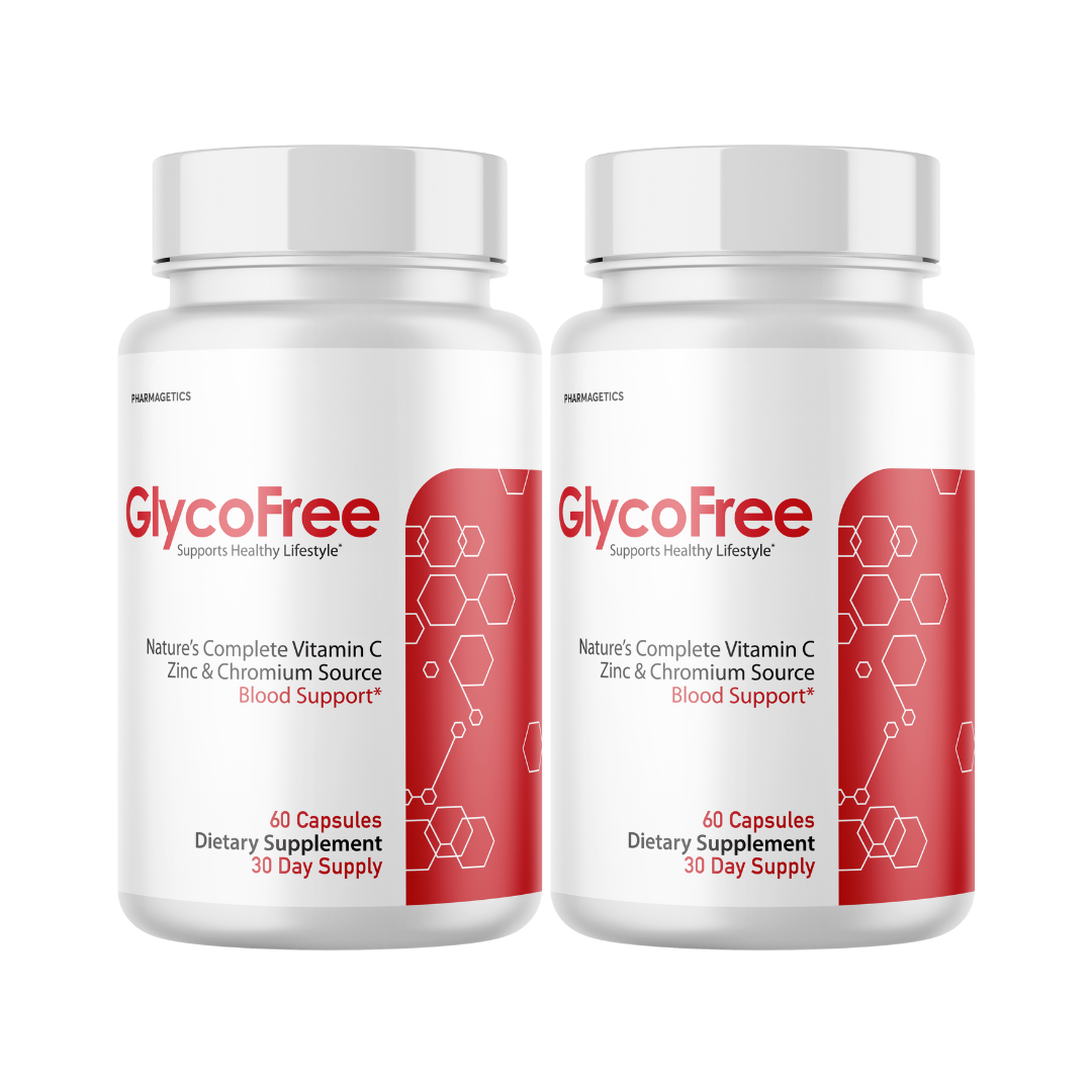 GlycoFree Blood Sugar Support 2 Bottles 120 Capsules