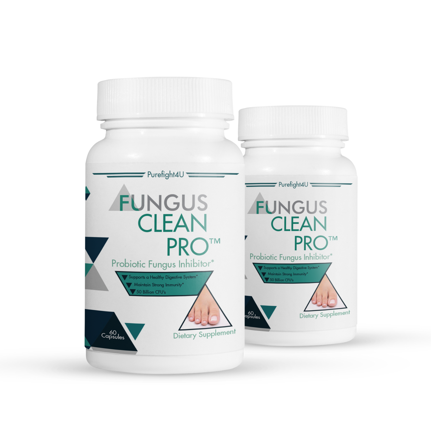 Fungus Clean Pro Prevent and Cure Fungus! Probiotic Fungus 60 x 2=120 Capsules