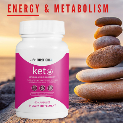 Keto Advanced Weight Management Formula - 5 Bottles 300 Capsules