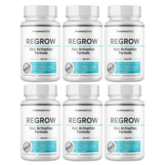 Regrow Hair Activation Formula - 6 Bottles 360 Capsules