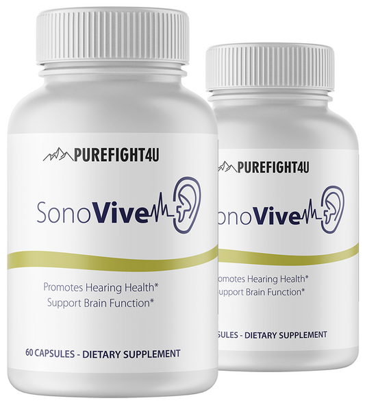 Sonovive Capsules Hearing Supplement 2 Bottles 120 Capsules