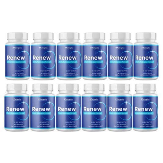 Renew Vitality Restoration Formula 12 Bottles  720 Capsules