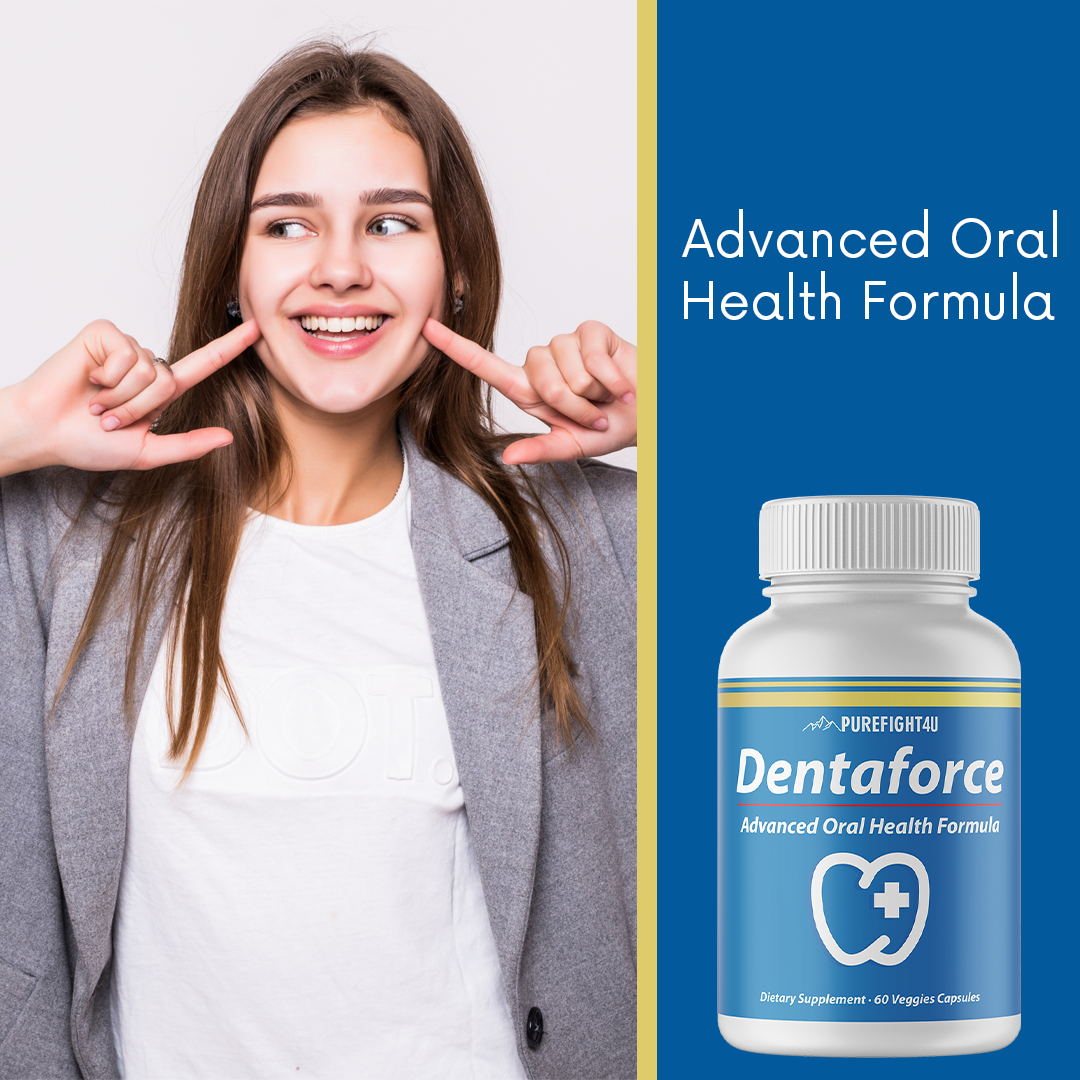 DentaForce Teeth & Gum Supplement - 4 Bottles 240 Capsules