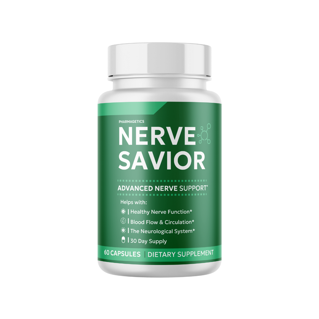 Nerve Savior Advanced Nerve Support 30 Day Supply 60 Capsules