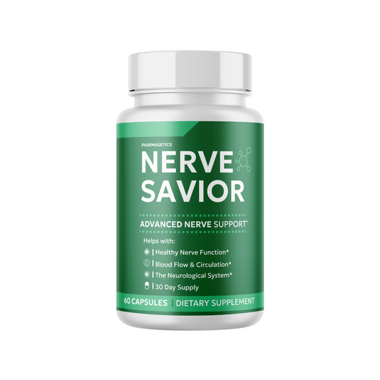 Nerve Savior Advanced Nerve Support 30 Day Supply 60 Capsules