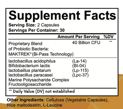 Fungus Hack Plus Probiotic Internal Fungus Fighter- 10 Bottles - 600 capsules