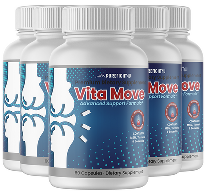 Vita Move Advanced Support Formula 5 Bottles 300 Capsules