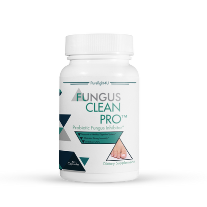 FUNGUS CLEAN PRO Toenail Care 60 Vegetarian Capsules .