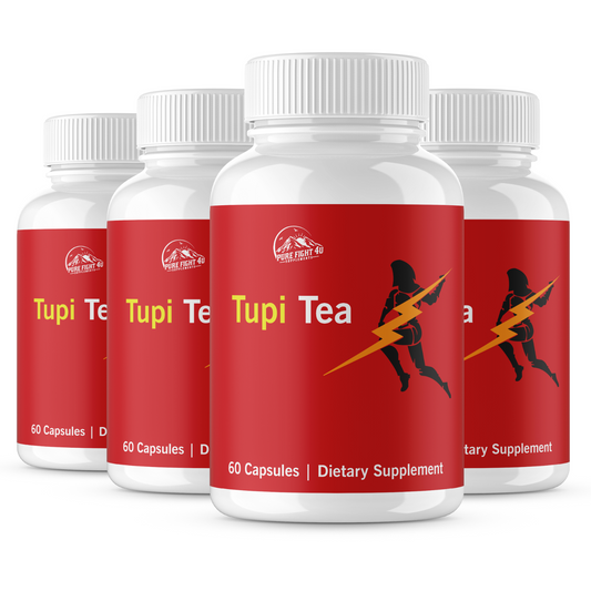 Tupi Tea Dietary Supplement - 4 Bottles 240 Capsules