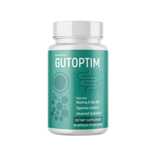 Gutoptim Advanced Gut Health Support Digestion & Bloating 30 Day Supply 60 Caps