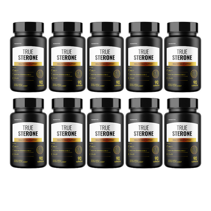 True Sterone Healthy Male Support 10 Bottles 900 Capsules