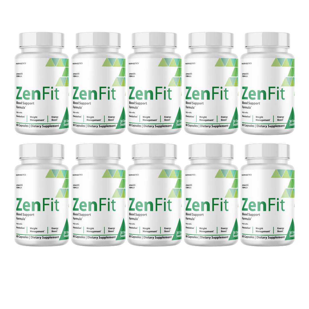 ZenFit Blood Support Formula 10 Bottles 600 Capsules