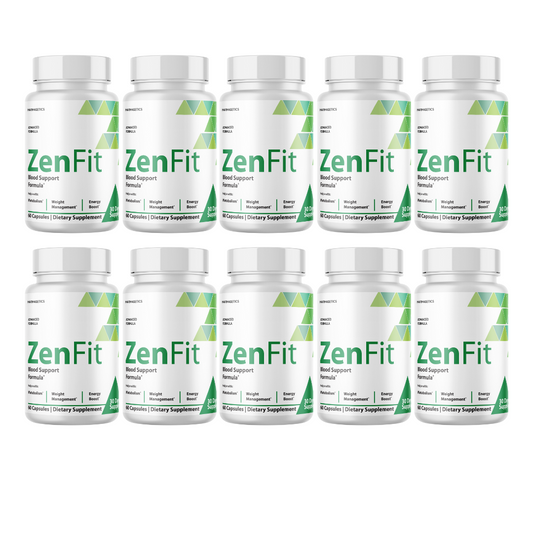 ZenFit Blood Support Formula 10 Bottles 600 Capsules