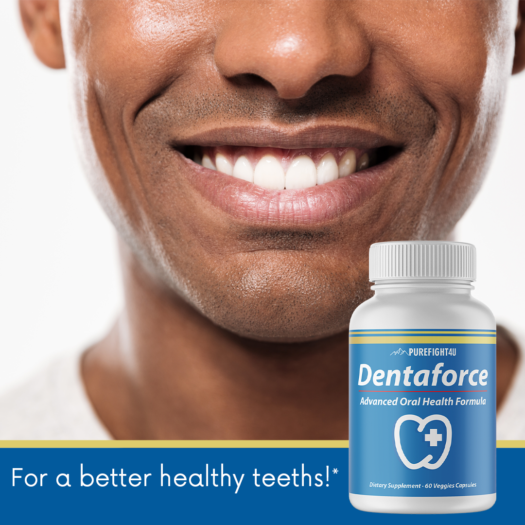 DentaForce Teeth & Gum Supplement - 3 Bottles 180 Capsules