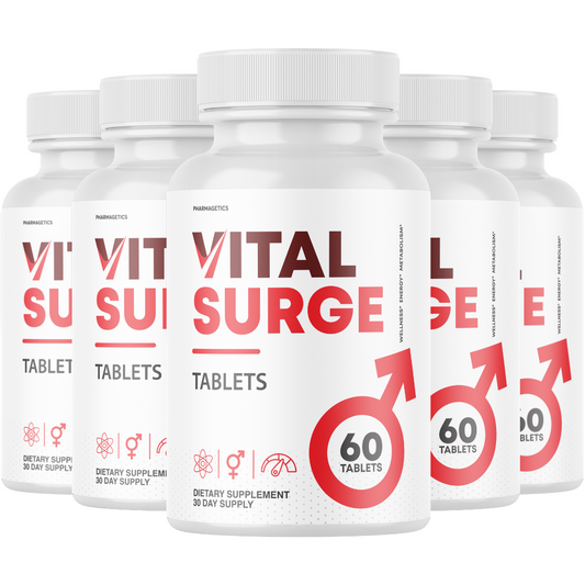 Vital Surge Male Tablets Vital Surge Testo Support Tablets - 5 Bottles