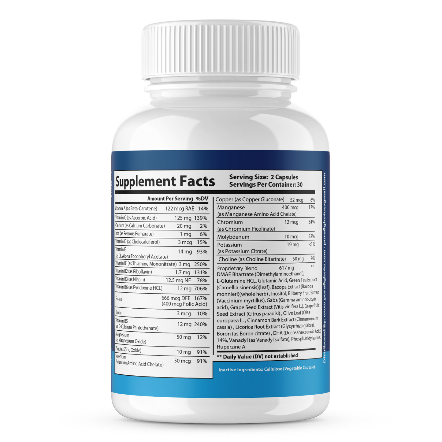 Reawaken Advanced Brain Boost Formula 12 Bottles 720 Capsules