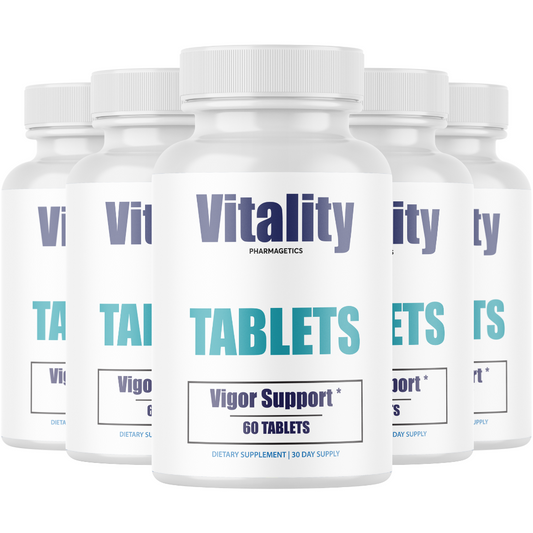 Vitality Tablets Dots For Men, Vitality Dots, Vitality Tablets Dots - 5 Bottles